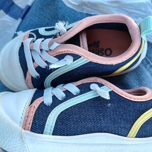 OshKosh B'gosh Kids Blue and Pink Sneakers